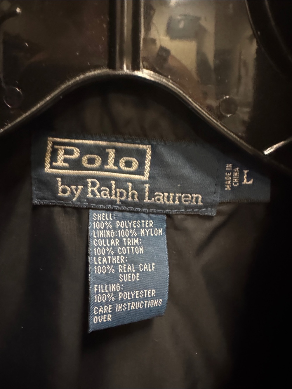 Polo by Ralph Lauren Quilted Vest in Charcoal Black - Picture 2 of 3